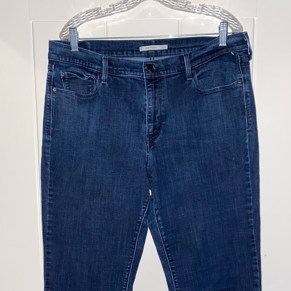 Levi's Easy Fit 505 Straight Leg Denim Jean Women 33X32 Cowgirl Western Rodeo - Picture 3 of 8